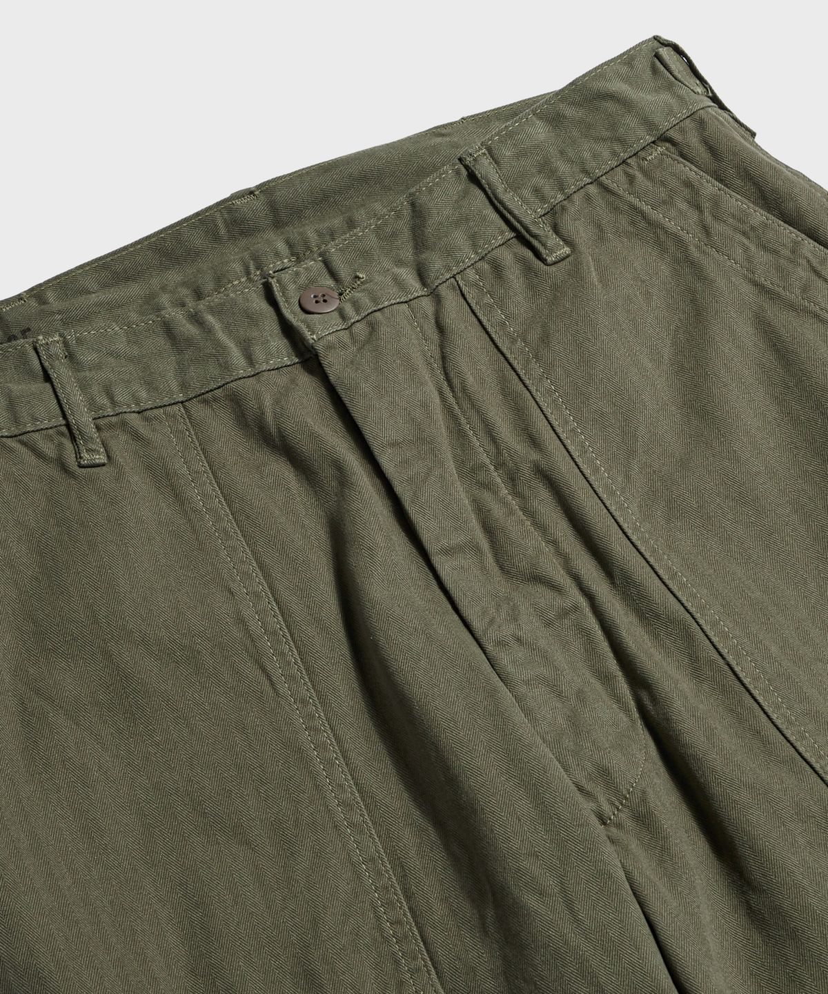브론슨(BRONSON) 1947 1st 838A OD7 Utility Fatigue Pants Olive
