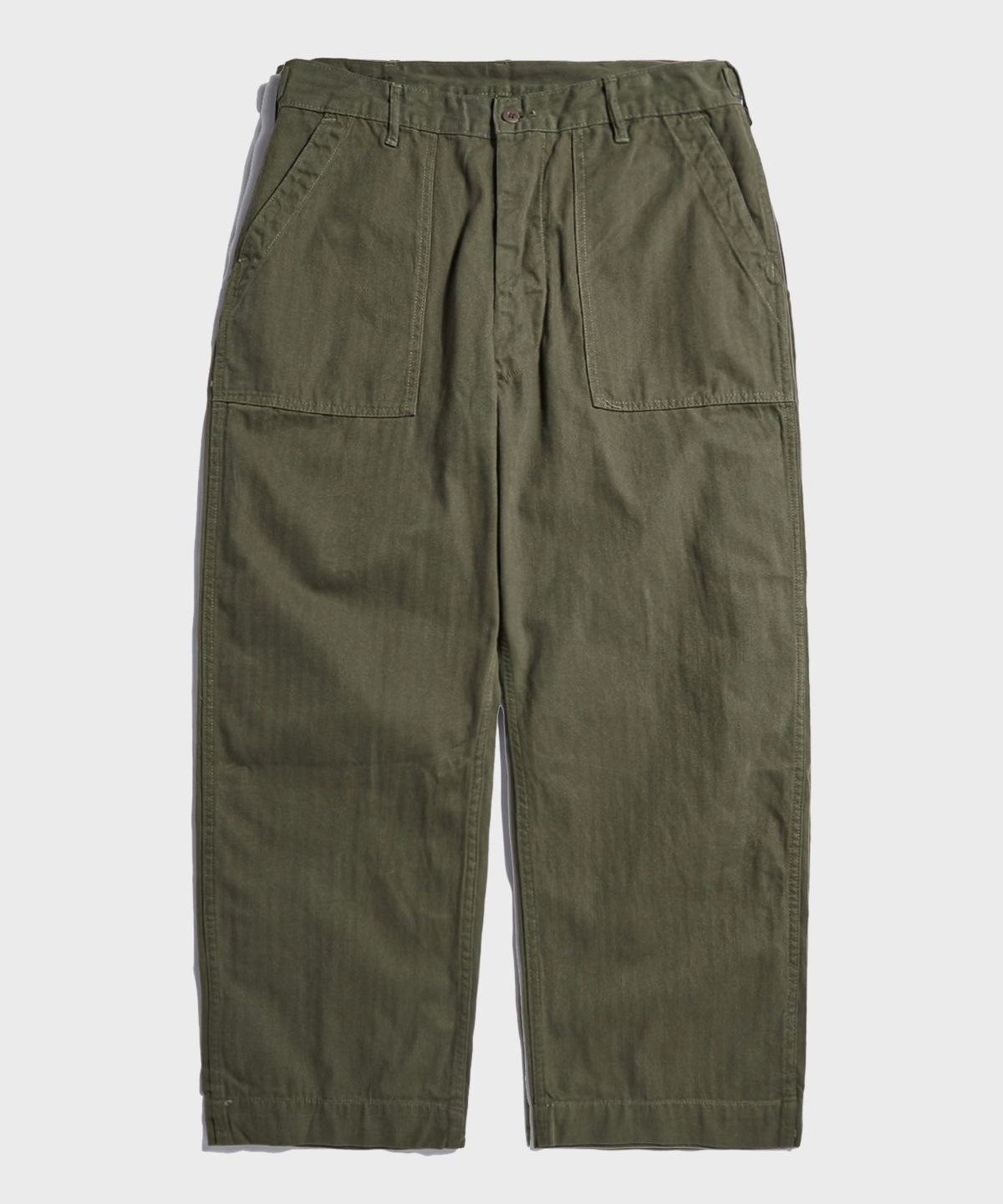 브론슨(BRONSON) 1947 1st 838A OD7 Utility Fatigue Pants Olive