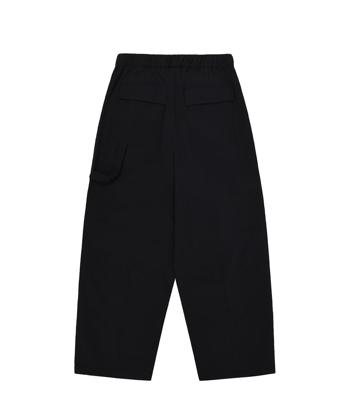 오픈야드(오와이)(OPENYARD(OY)) SIX KNEE POCKETS CARPENTER PANTS-BLACK