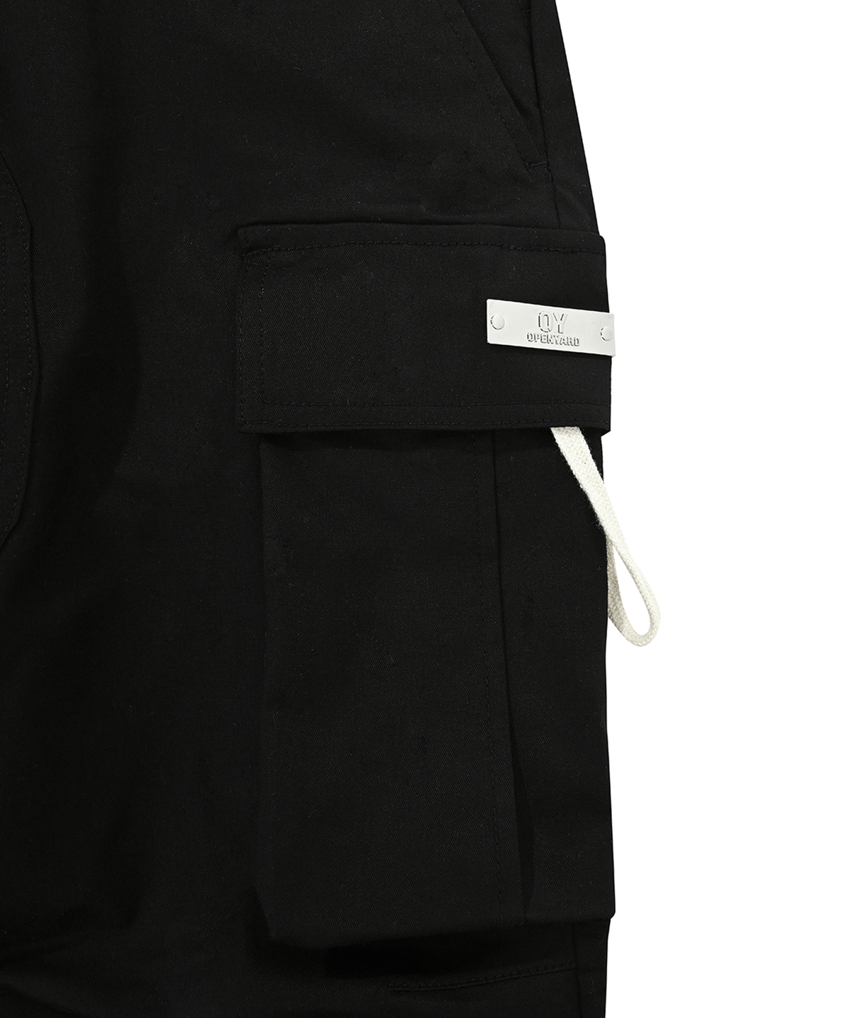 오픈야드(오와이)(OPENYARD(OY)) EIGHT CARGO POCKETS PANTS-BLACK