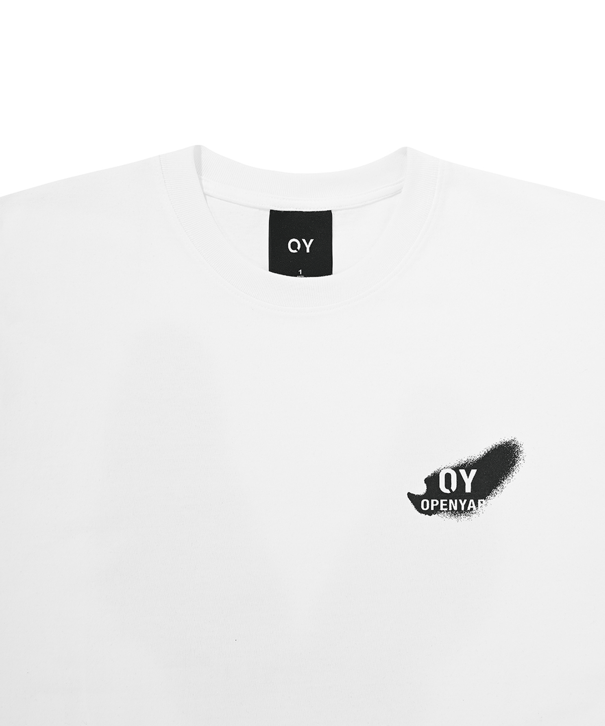 오픈야드(오와이)(OPENYARD(OY)) FEATHER LOGO T-WHITE