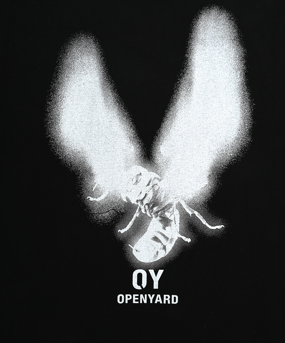 오픈야드(오와이)(OPENYARD(OY)) FEATHER LOGO T-BLACK
