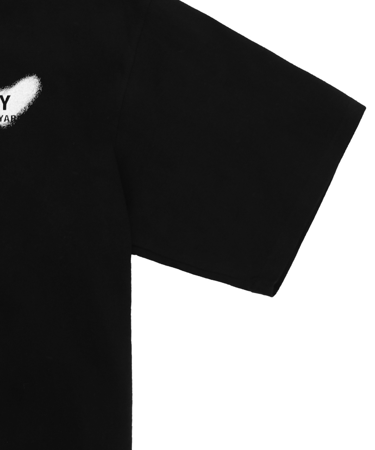 오픈야드(오와이)(OPENYARD(OY)) FEATHER LOGO T-BLACK