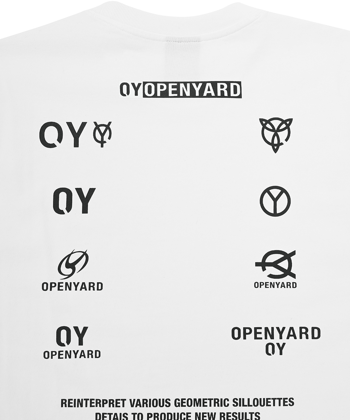 오픈야드(오와이)(OPENYARD(OY)) ARCHIVE LOGO T-WHITE