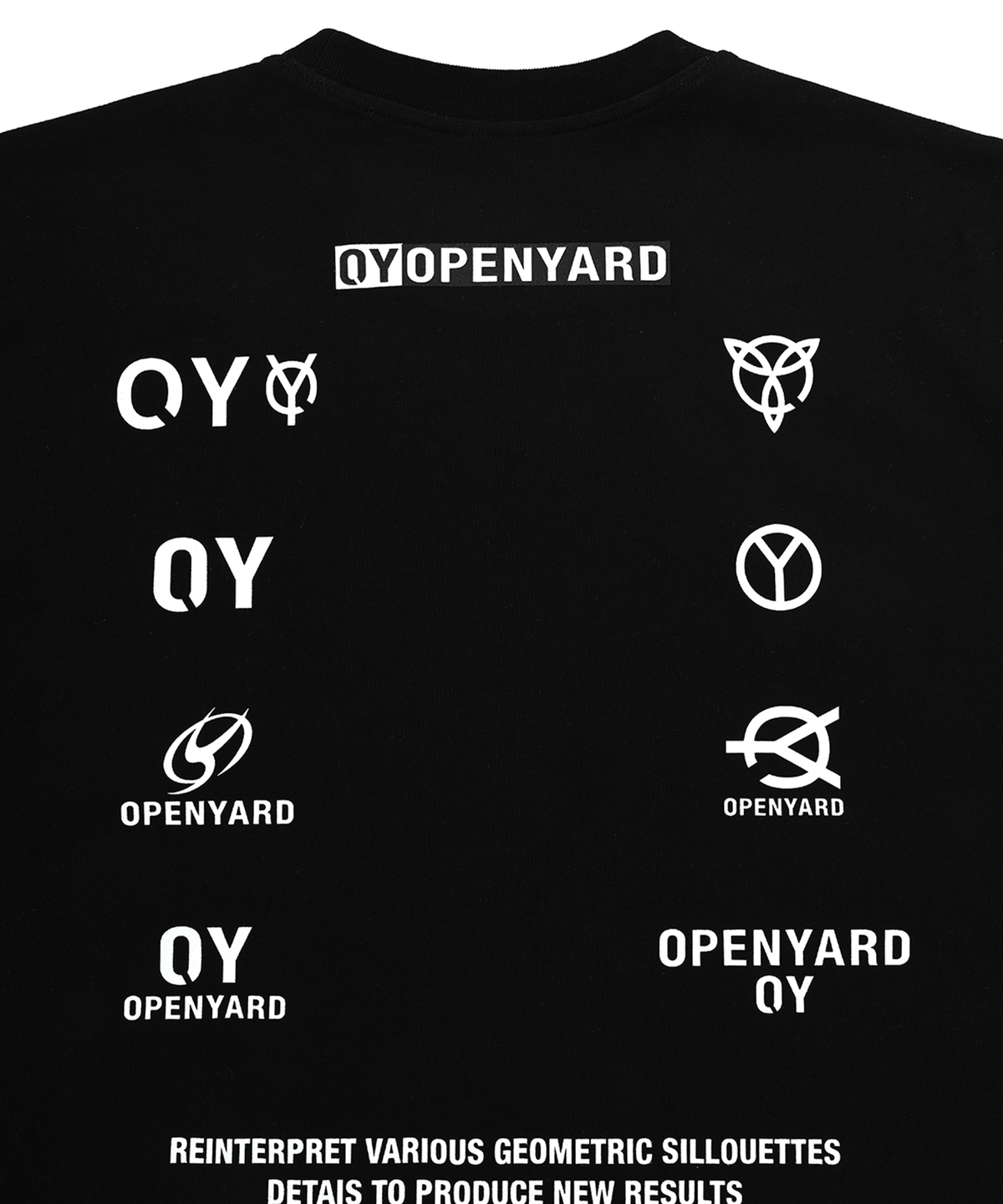 오픈야드(오와이)(OPENYARD(OY)) ARCHIVE LOGO T-BLACK