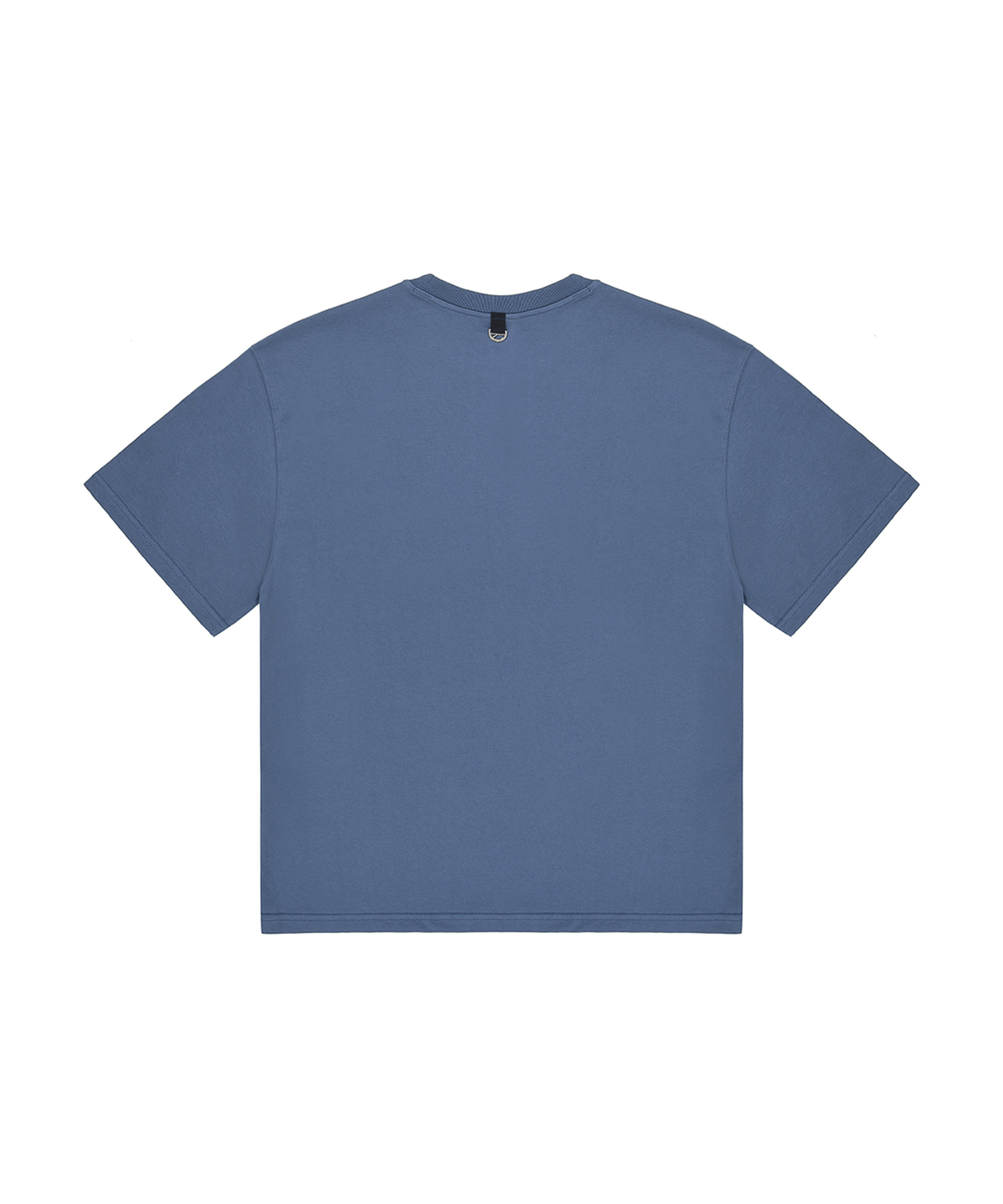 오픈야드(오와이)(OPENYARD(OY)) VANISH TYPO LOGO T-VINTAGE BLUE