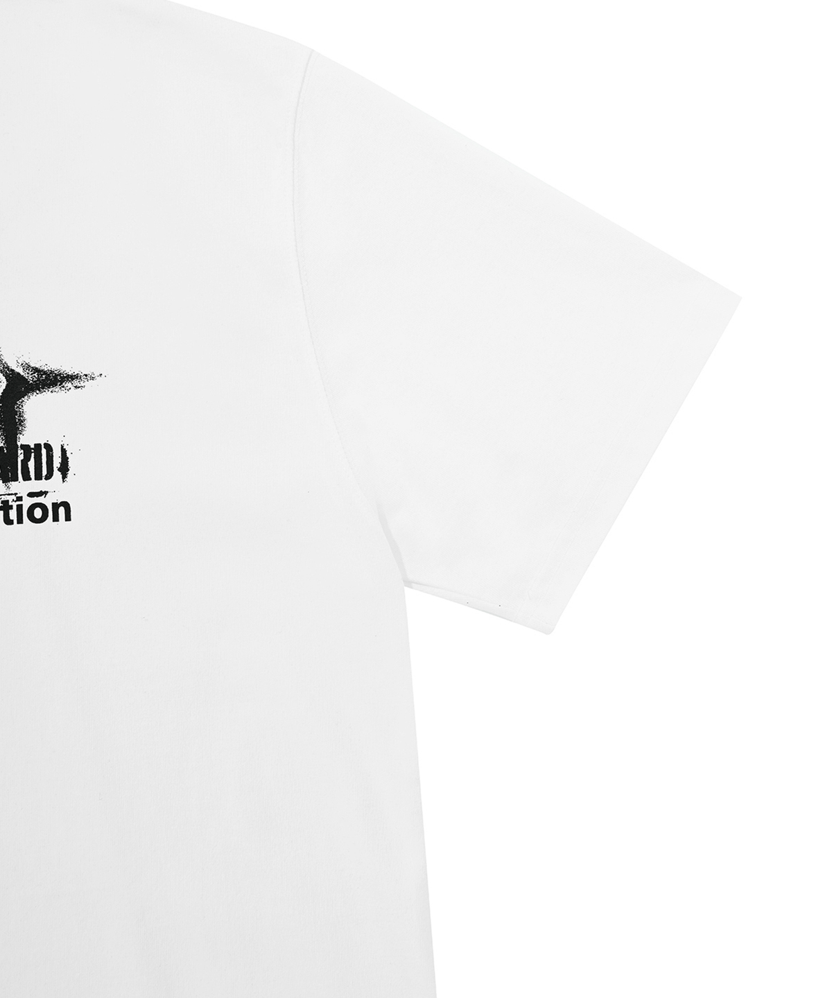 오픈야드(오와이)(OPENYARD(OY)) VANISH TYPO LOGO T-WHITE