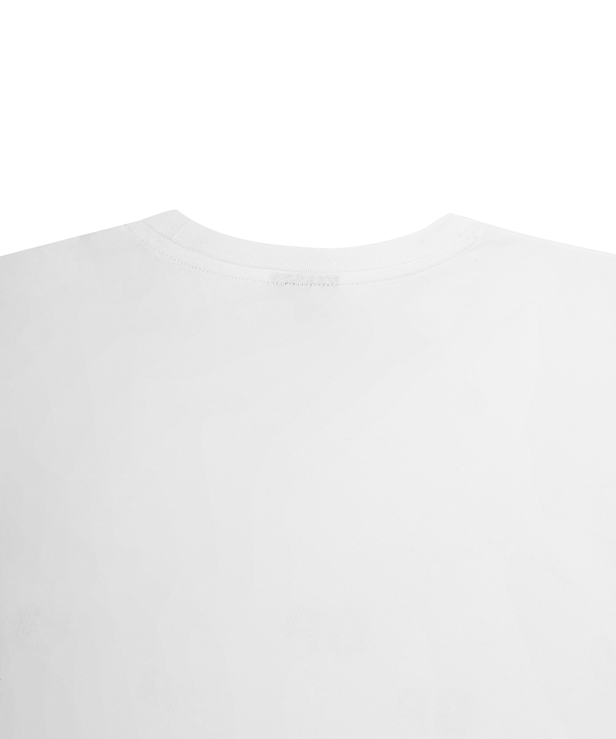 오픈야드(오와이)(OPENYARD(OY)) ROUND NECK ZIPPER LOGO T-WHITE