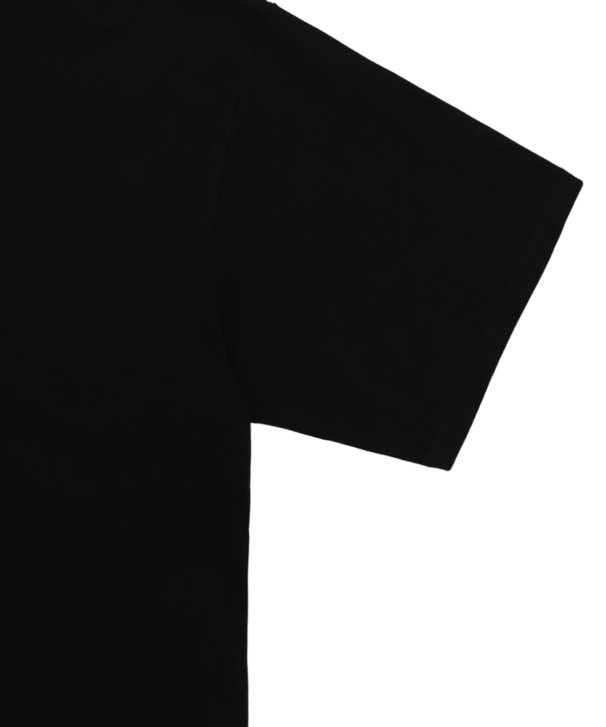 오픈야드(오와이)(OPENYARD(OY)) BACK METAL ZIPPER LOGO T-BLACK
