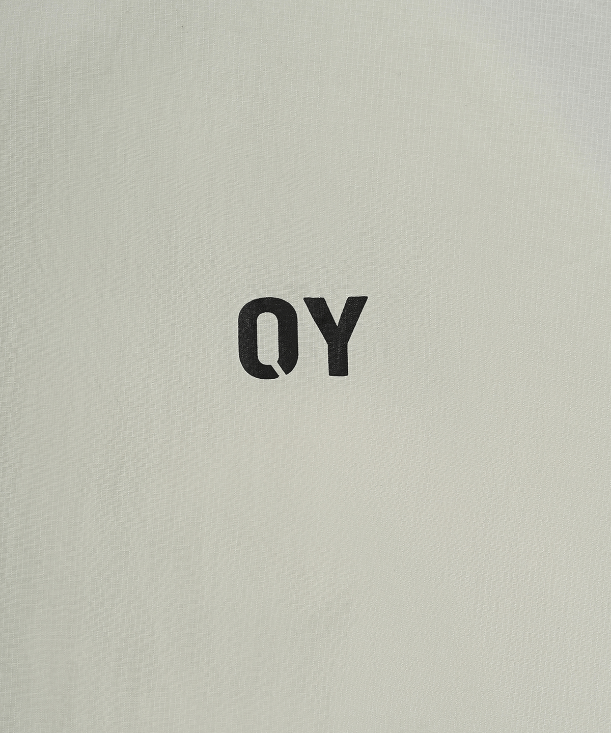 오픈야드(오와이)(OPENYARD(OY)) CURVED ZIPPER WIND BREAKER JACKET-CREAM