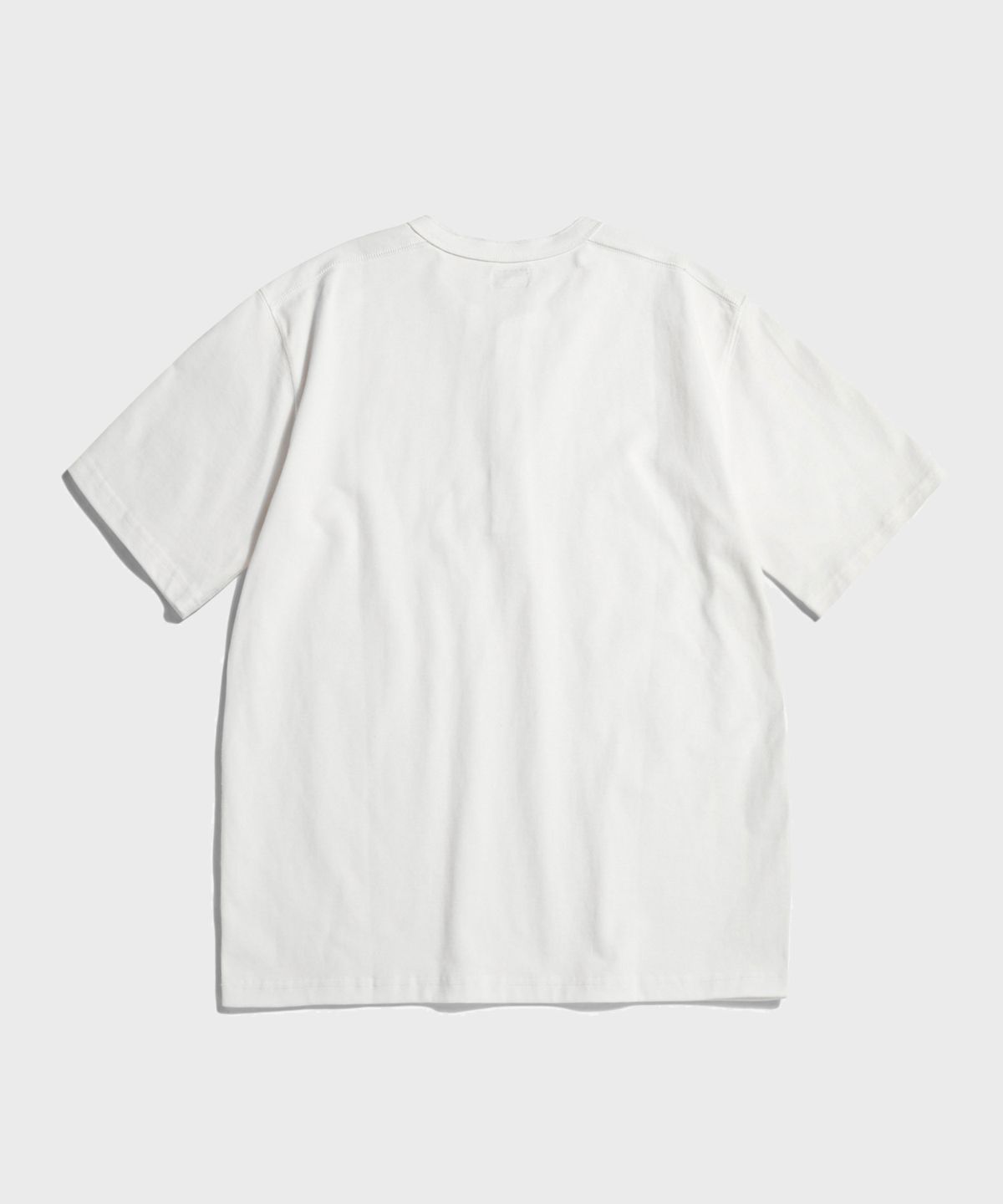 브론슨(BRONSON) 10.6 oz Cotton Short Sleeve Henley Tee White
