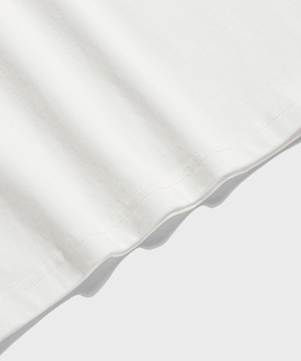 브론슨(BRONSON) 10.6 oz Cotton Short Sleeve Henley Tee White