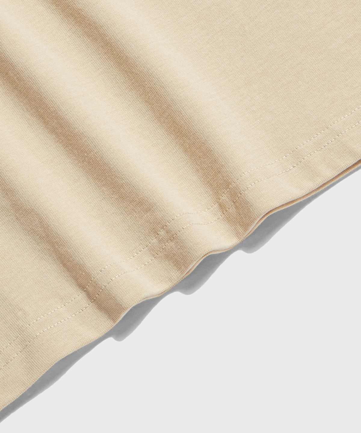 브론슨(BRONSON) 10.6 oz Cotton Short Sleeve Henley Tee Apricot