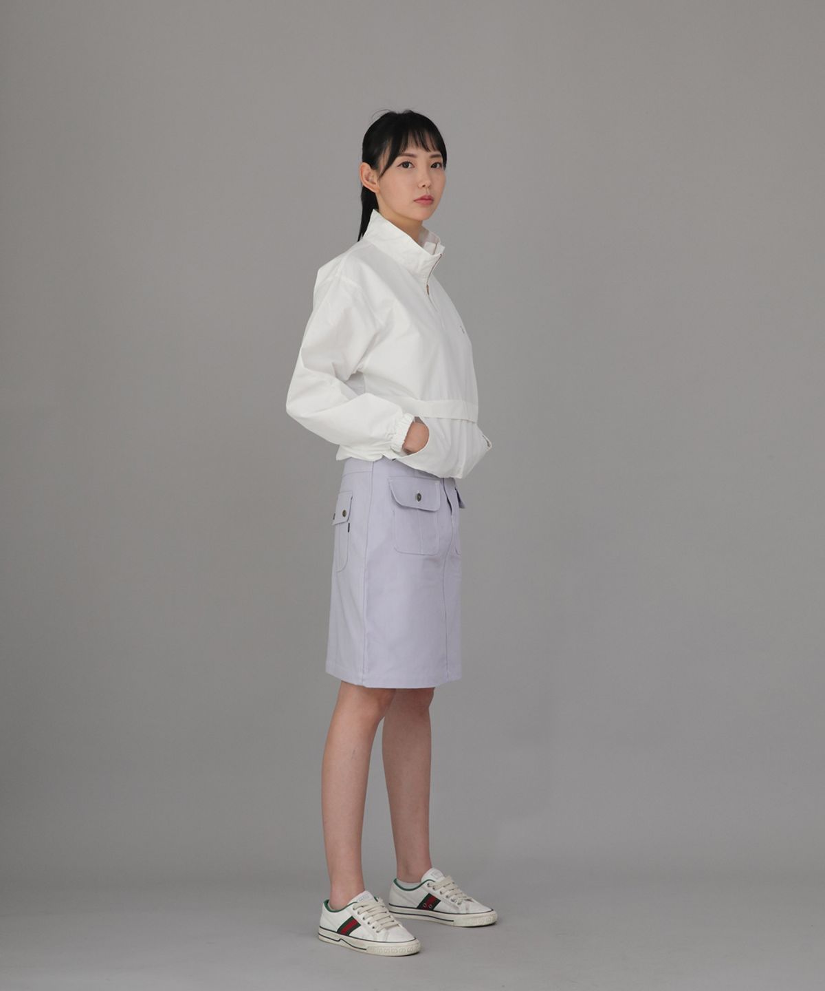 세인트크루(SAINTCREW) FB 커버포켓 밴딩스커트 FCM-1307 퍼플