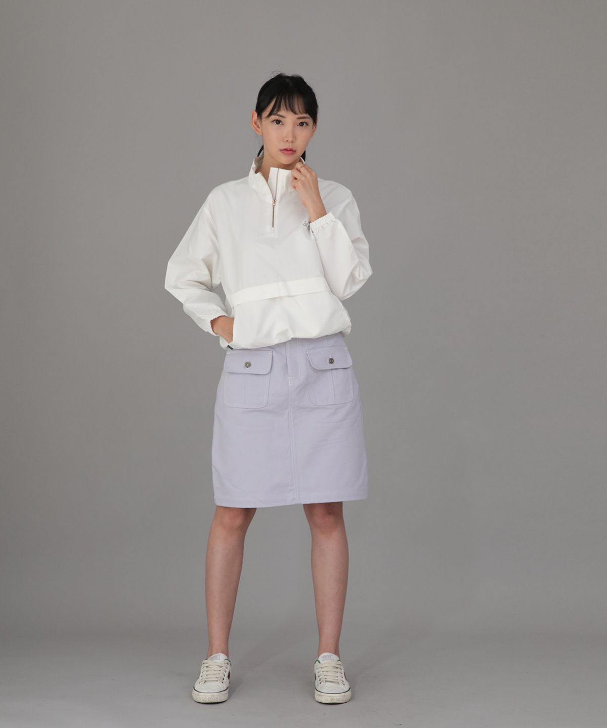 세인트크루(SAINTCREW) FB 커버포켓 밴딩스커트 FCM-1307 퍼플