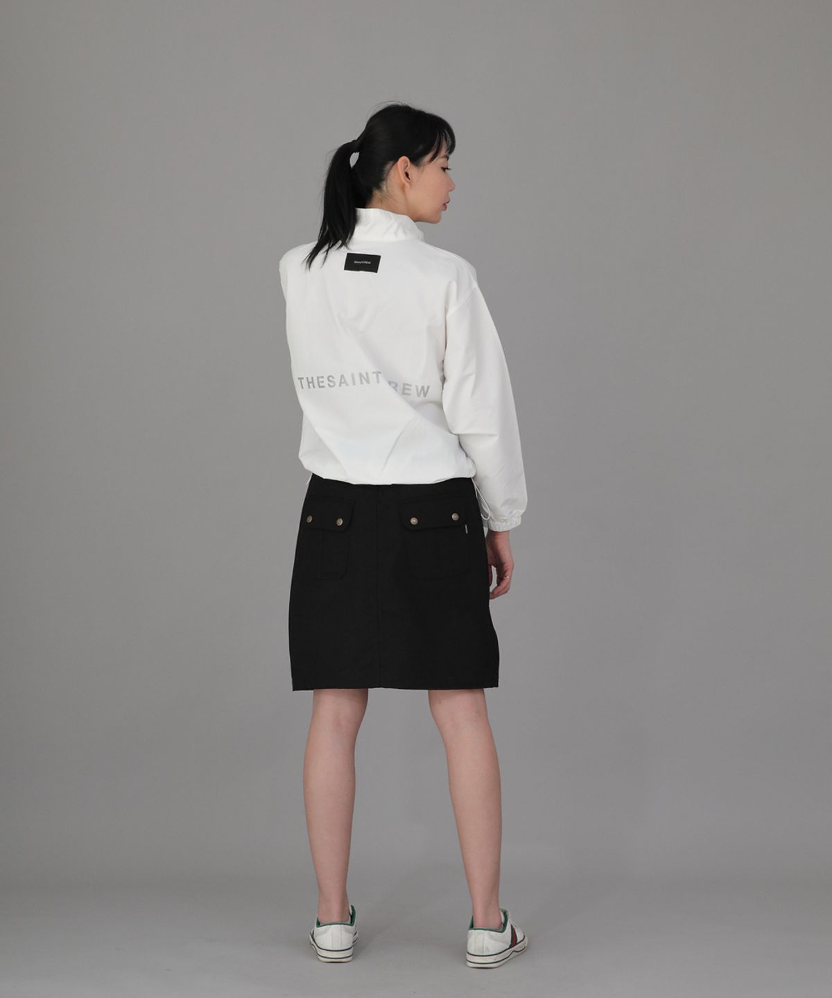 세인트크루(SAINTCREW) FB 커버포켓 밴딩스커트 FCM-1307 블랙