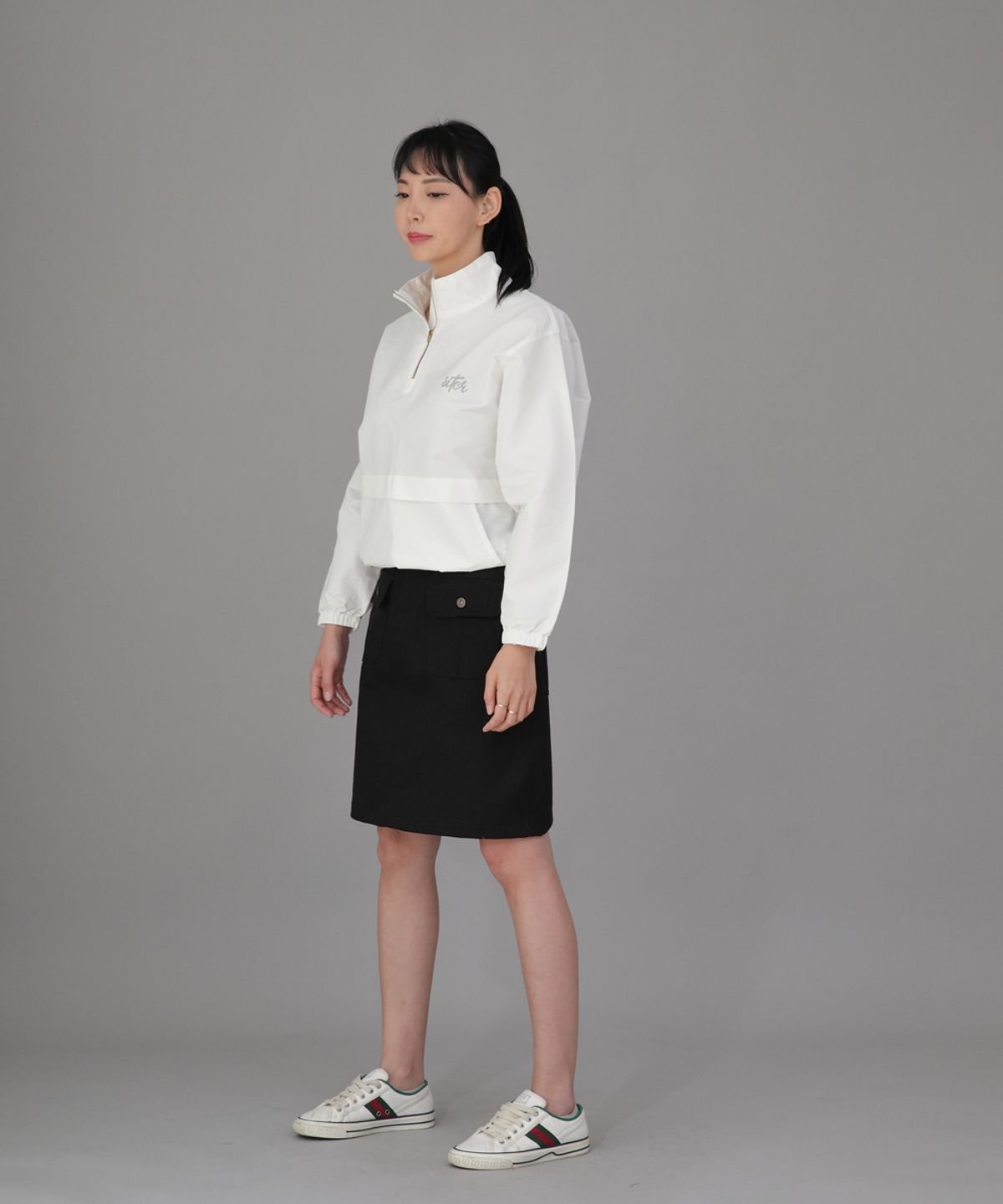 세인트크루(SAINTCREW) FB 커버포켓 밴딩스커트 FCM-1307 블랙