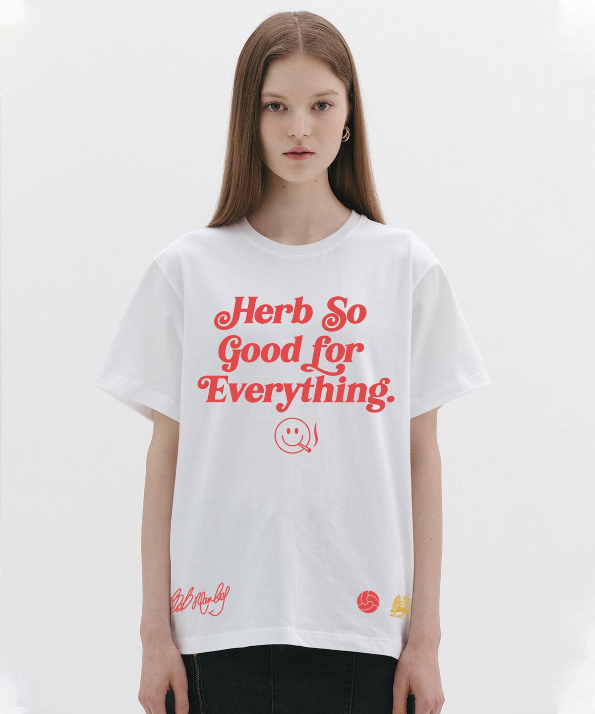 브라바도(BRAVADO) BOB MARLEY HSGFE WH (BRENT2372)