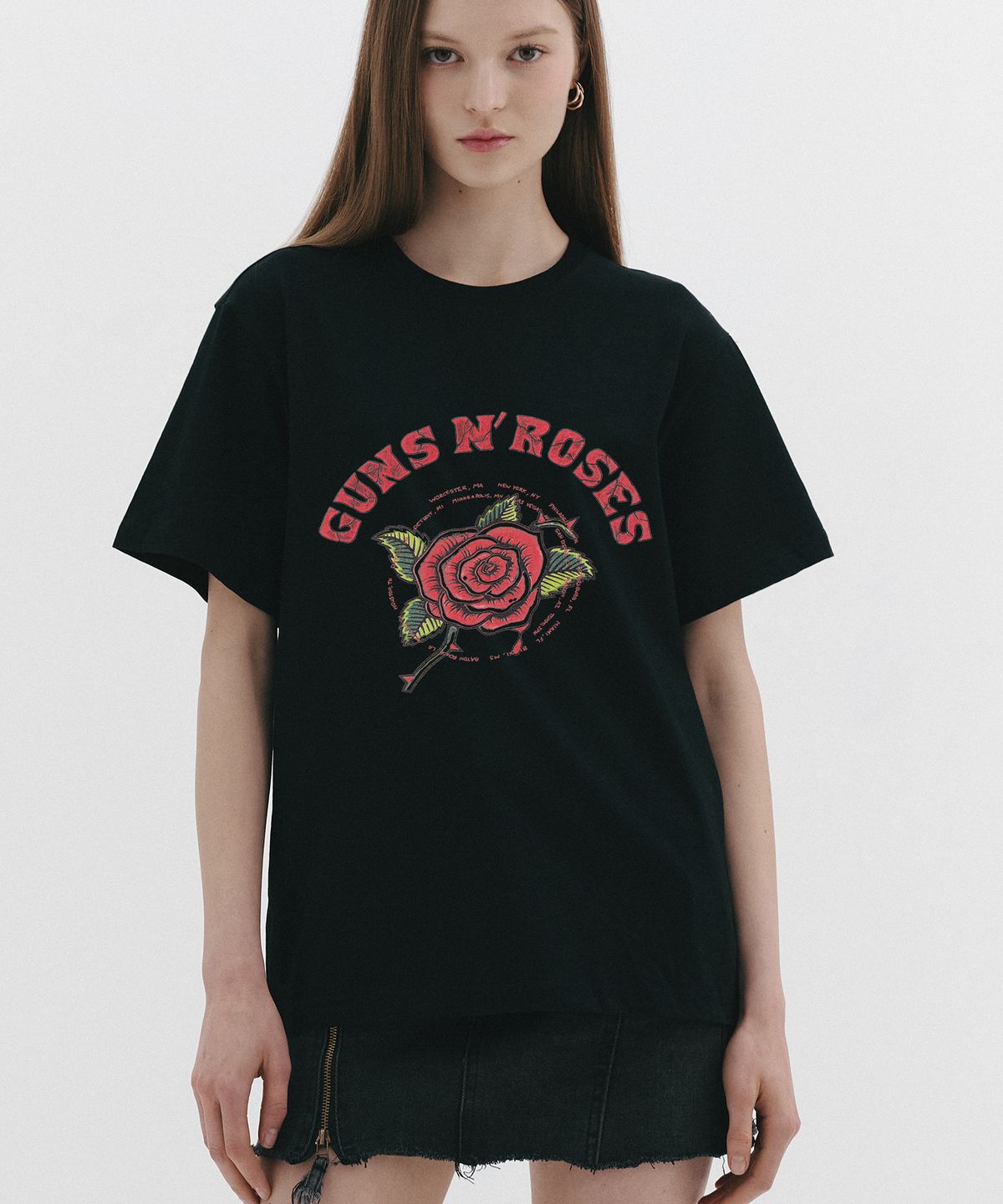 브라바도(BRAVADO) GNR Red Rose BK (BRENT2360)
