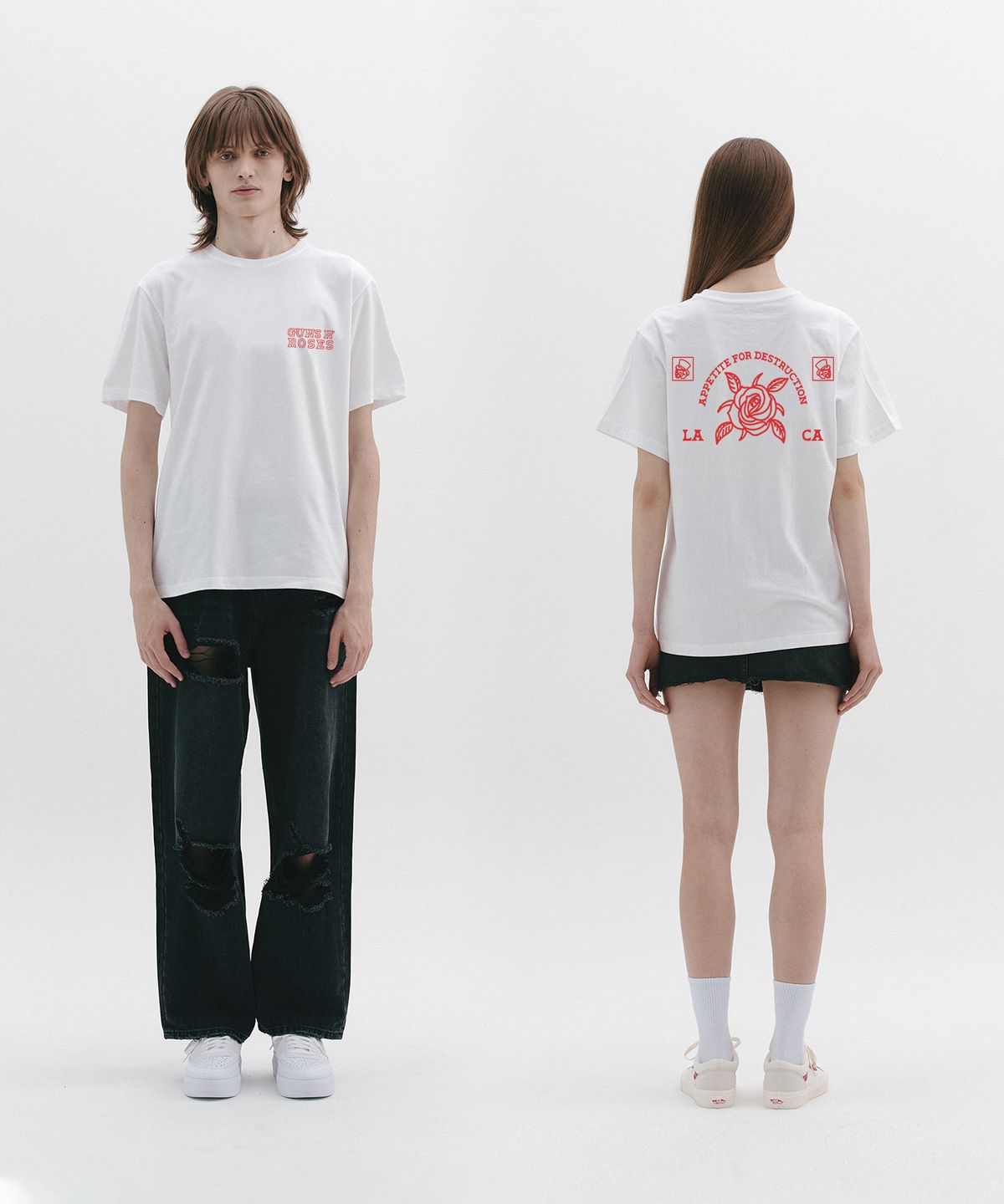 브라바도(BRAVADO) GNR AFD Outline WH (BRENT2351)