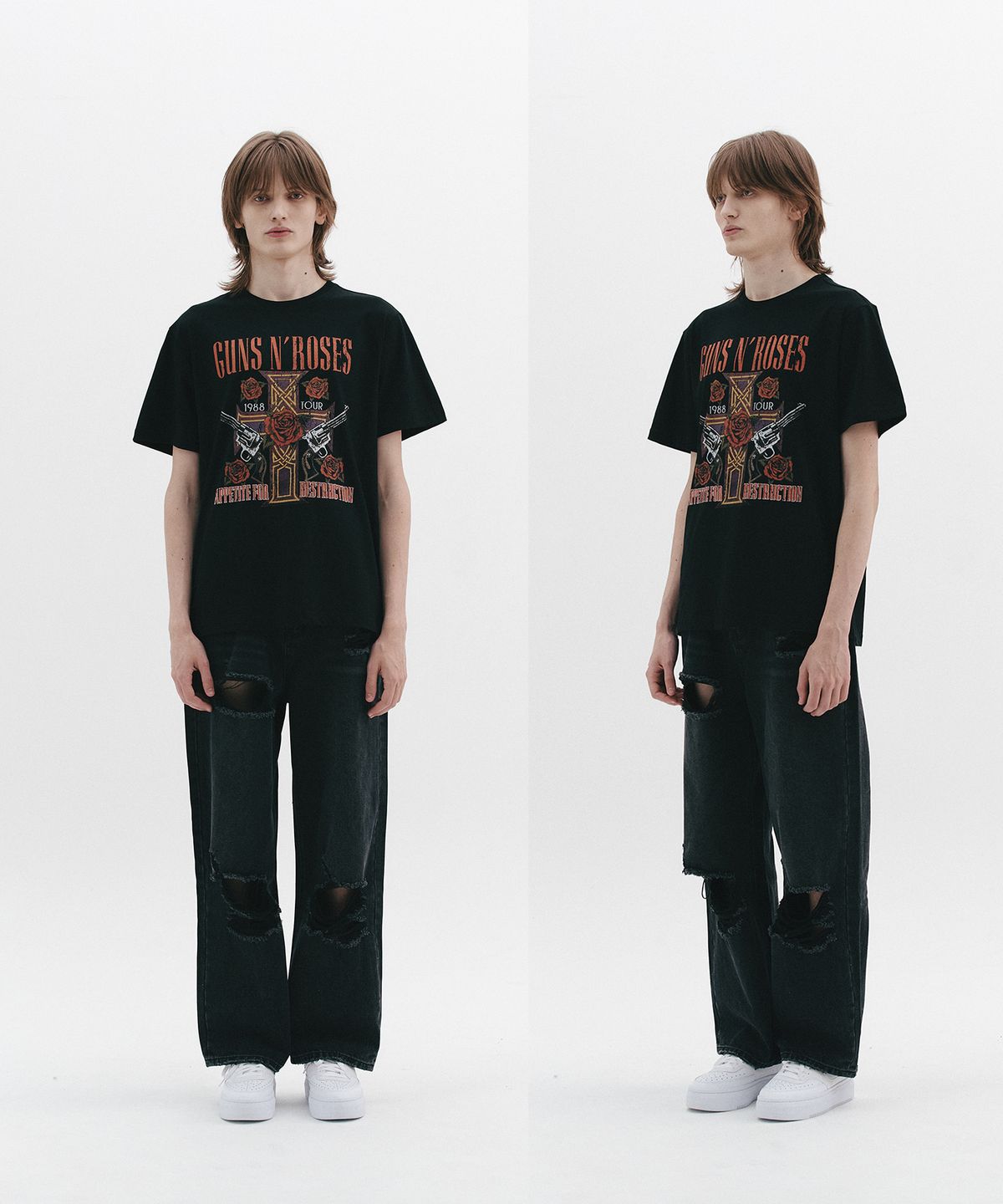 브라바도(BRAVADO) GNR 88 TOUR VINTAGE CROSS (BRENT2346)