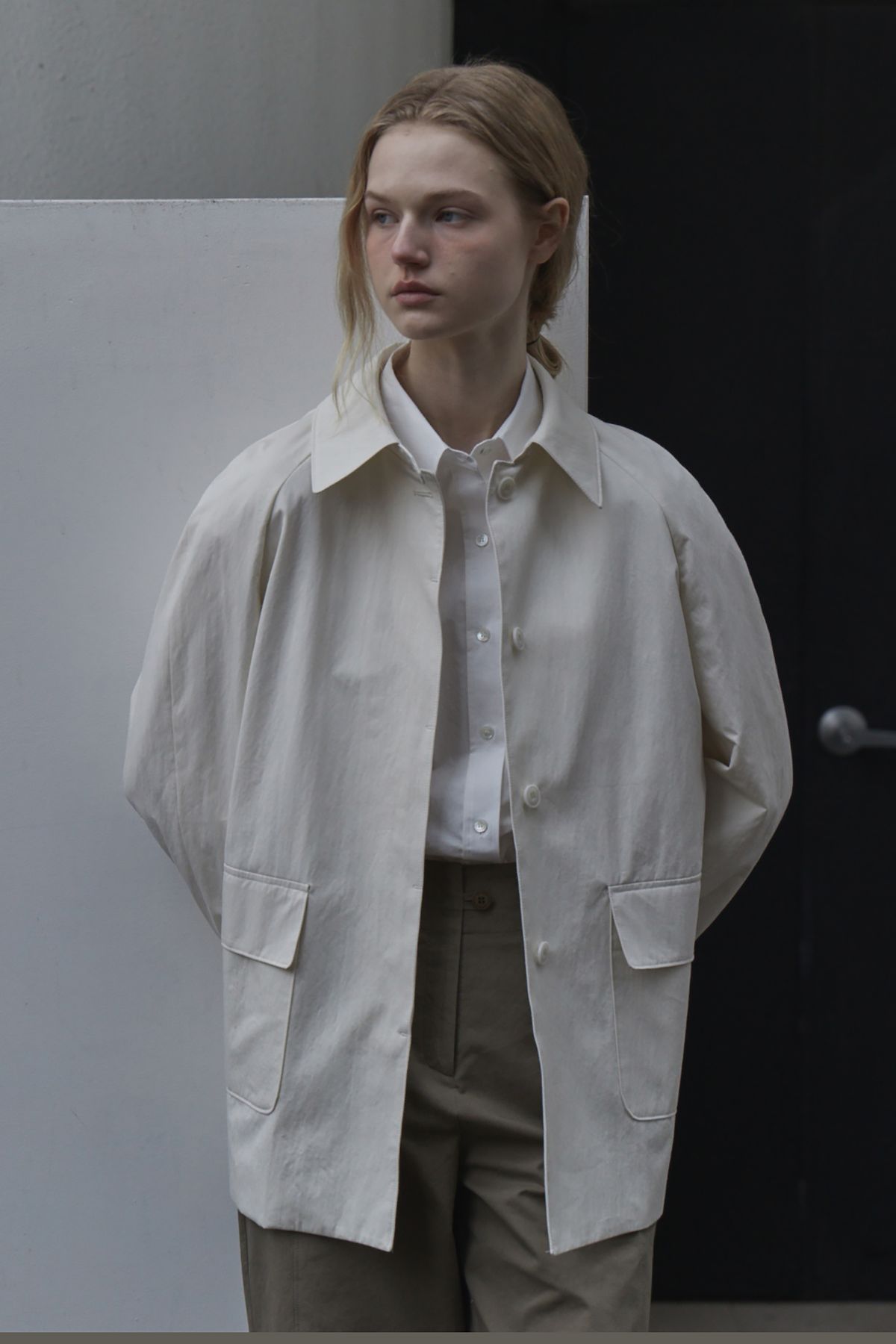 노우드(NOEUD) Volume half trech (ivory)