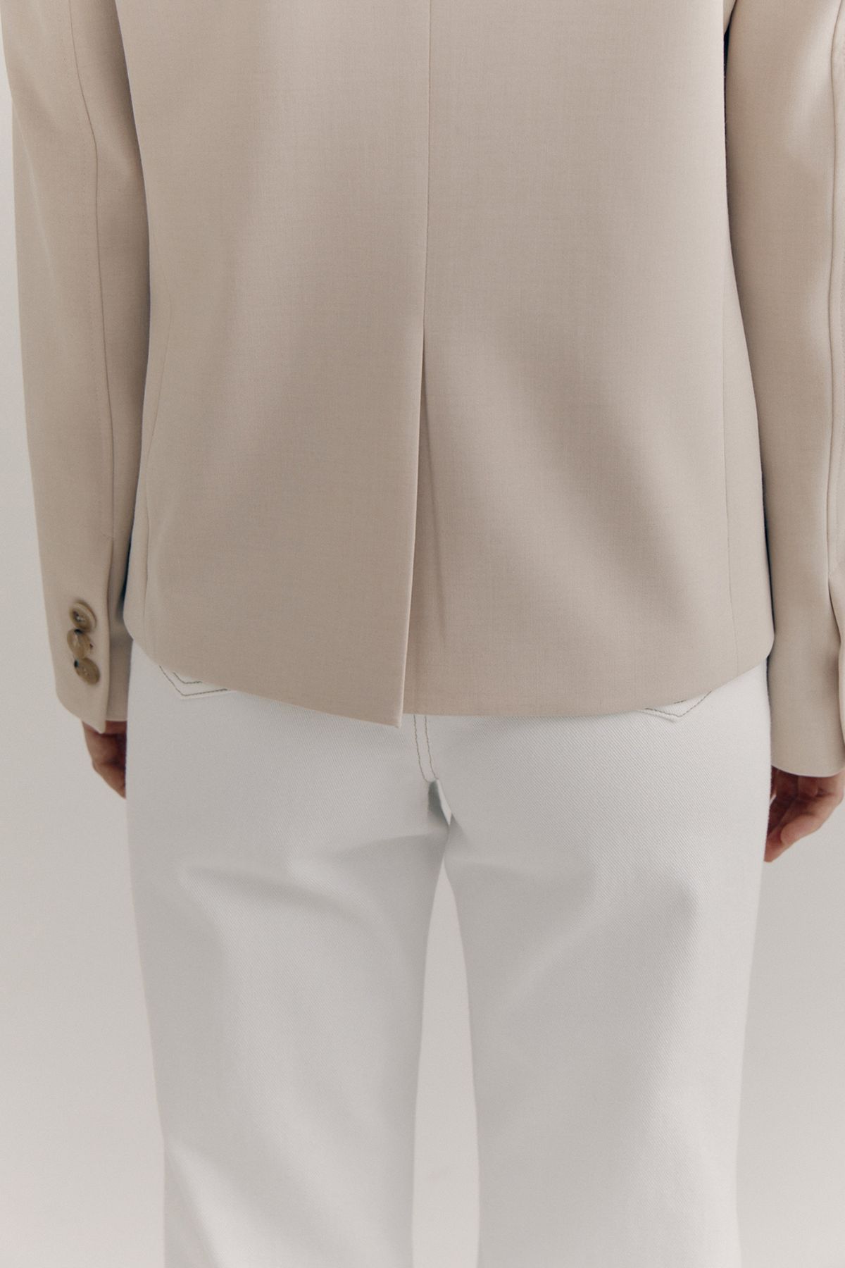 노우드(NOEUD) Standard beige jacket (Beige)