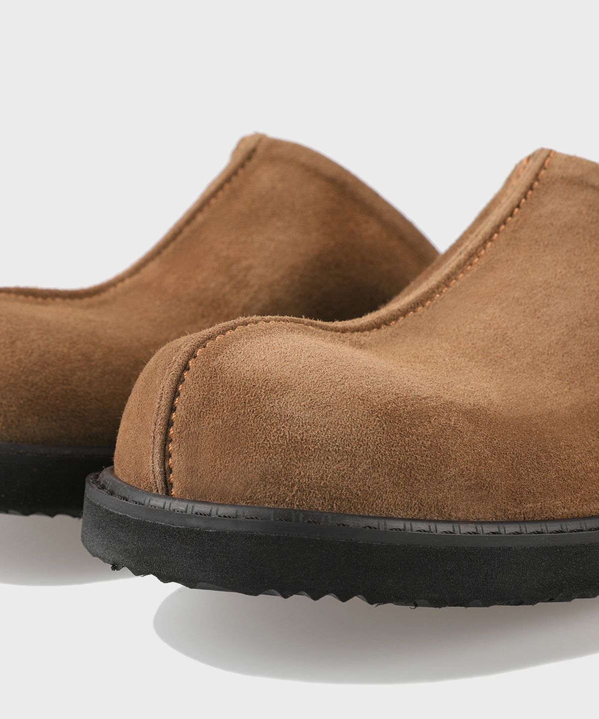 피렌체 아뜨리에(FIRENZE ATELIER) 중앙절개 스웨이드 캐주얼 블로퍼 7006-QS [MID BROWN]