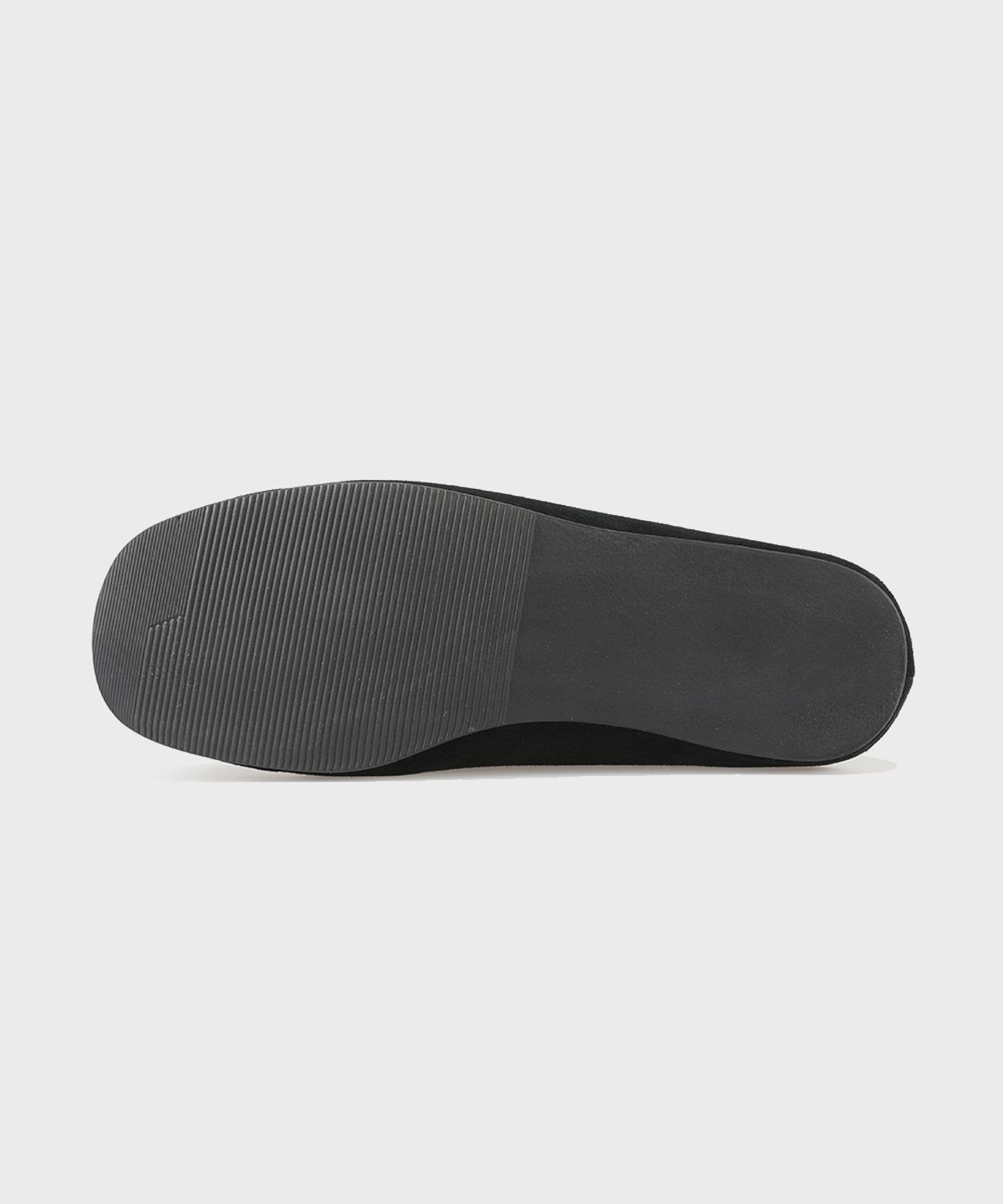 피렌체 아뜨리에(FIRENZE ATELIER) 플랫솔 스웨이드 유니섹스 블로퍼 7004-QS [BLACK]