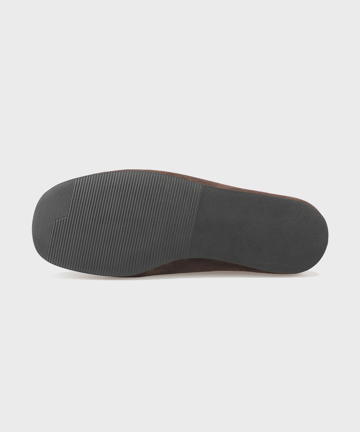피렌체 아뜨리에(FIRENZE ATELIER) 플랫솔 스웨이드 유니섹스 블로퍼 7004-QS [DARK BROWN]