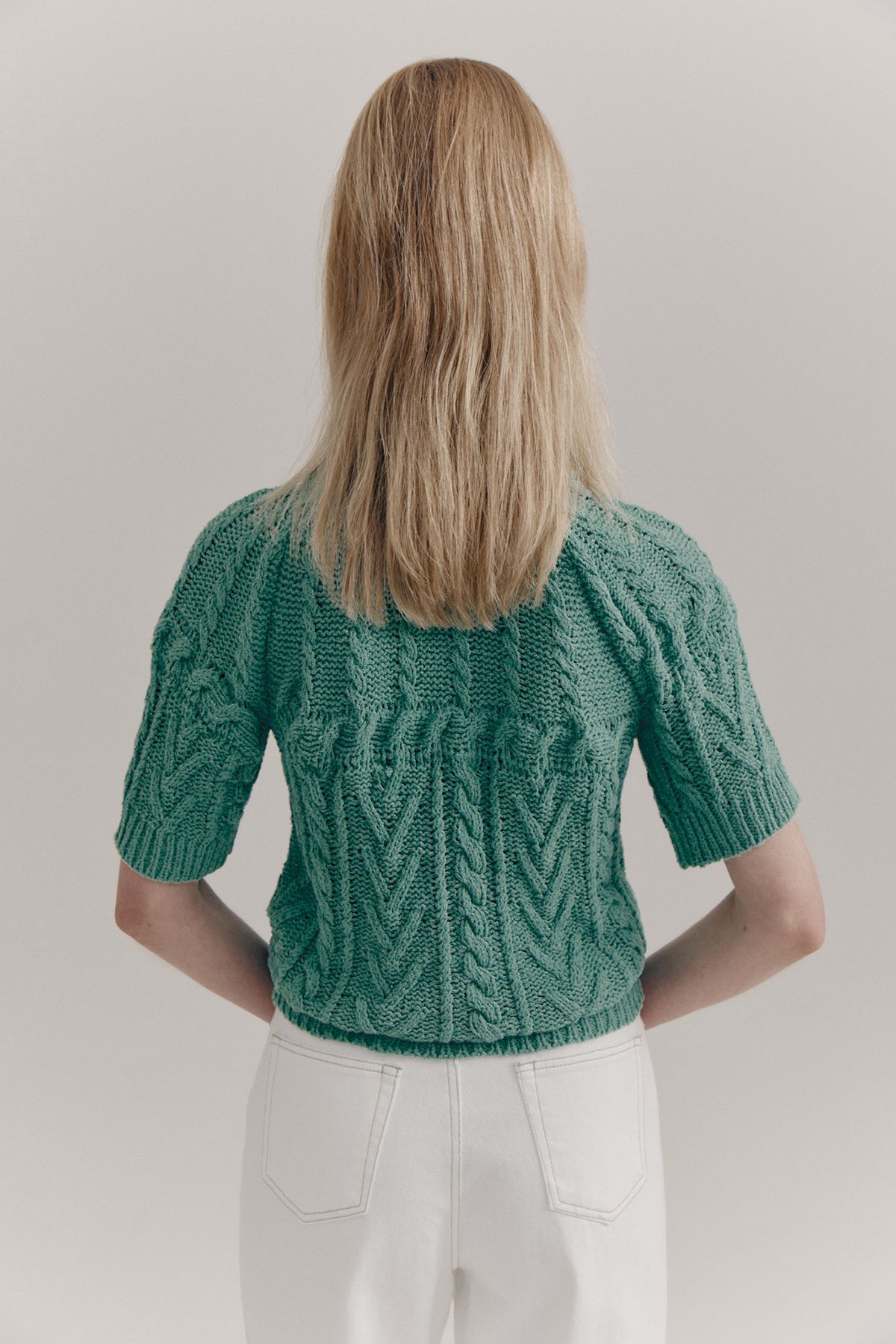노우드(NOEUD) Pretzel Short Sleeve (Green)