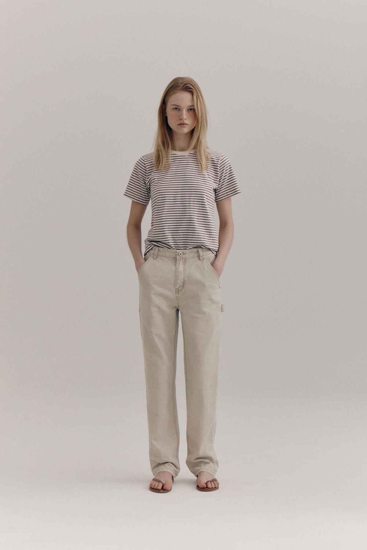 노우드(NOEUD) Pigment woker pants