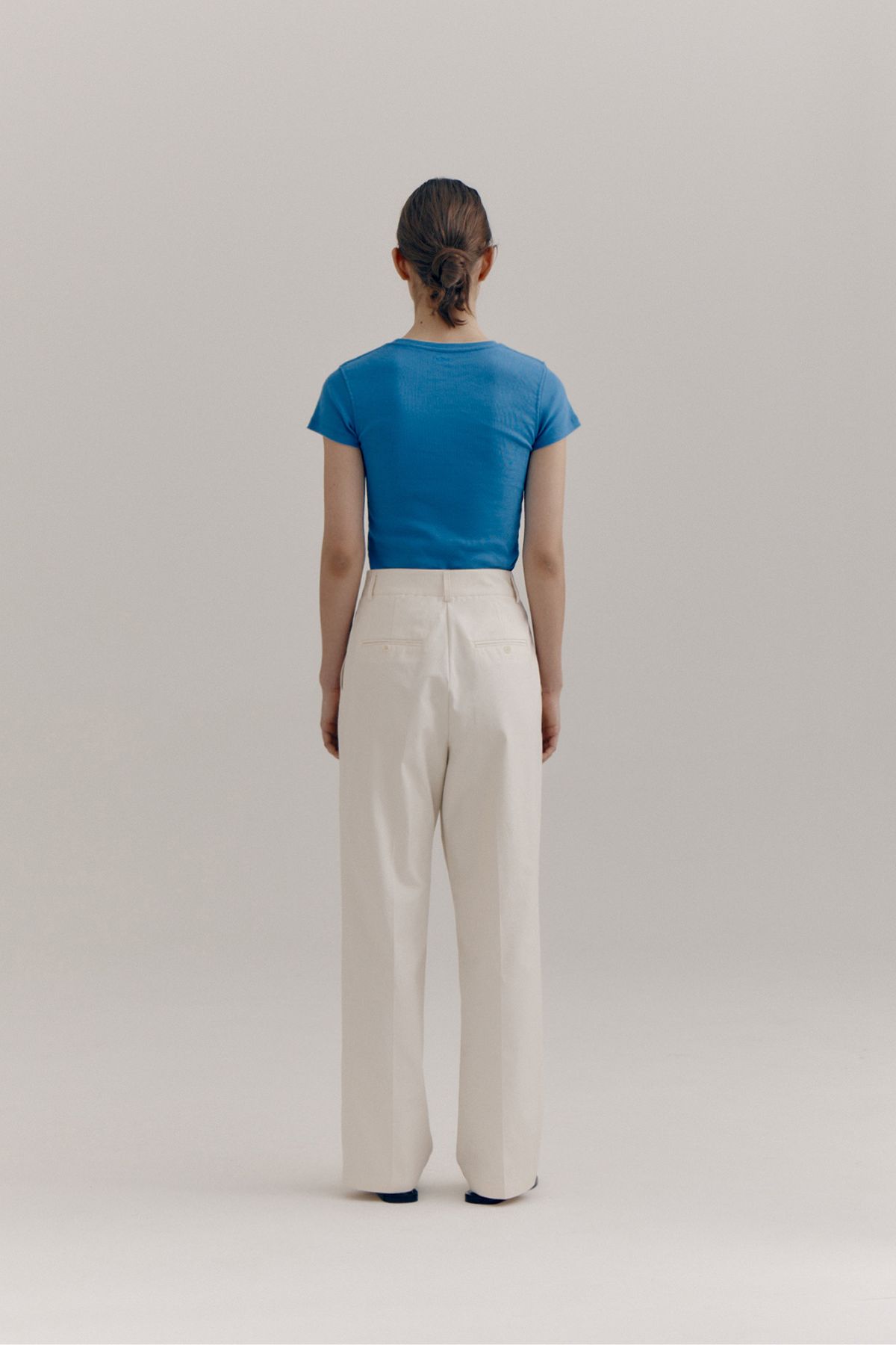 노우드(NOEUD) March cotton pants (ivory)