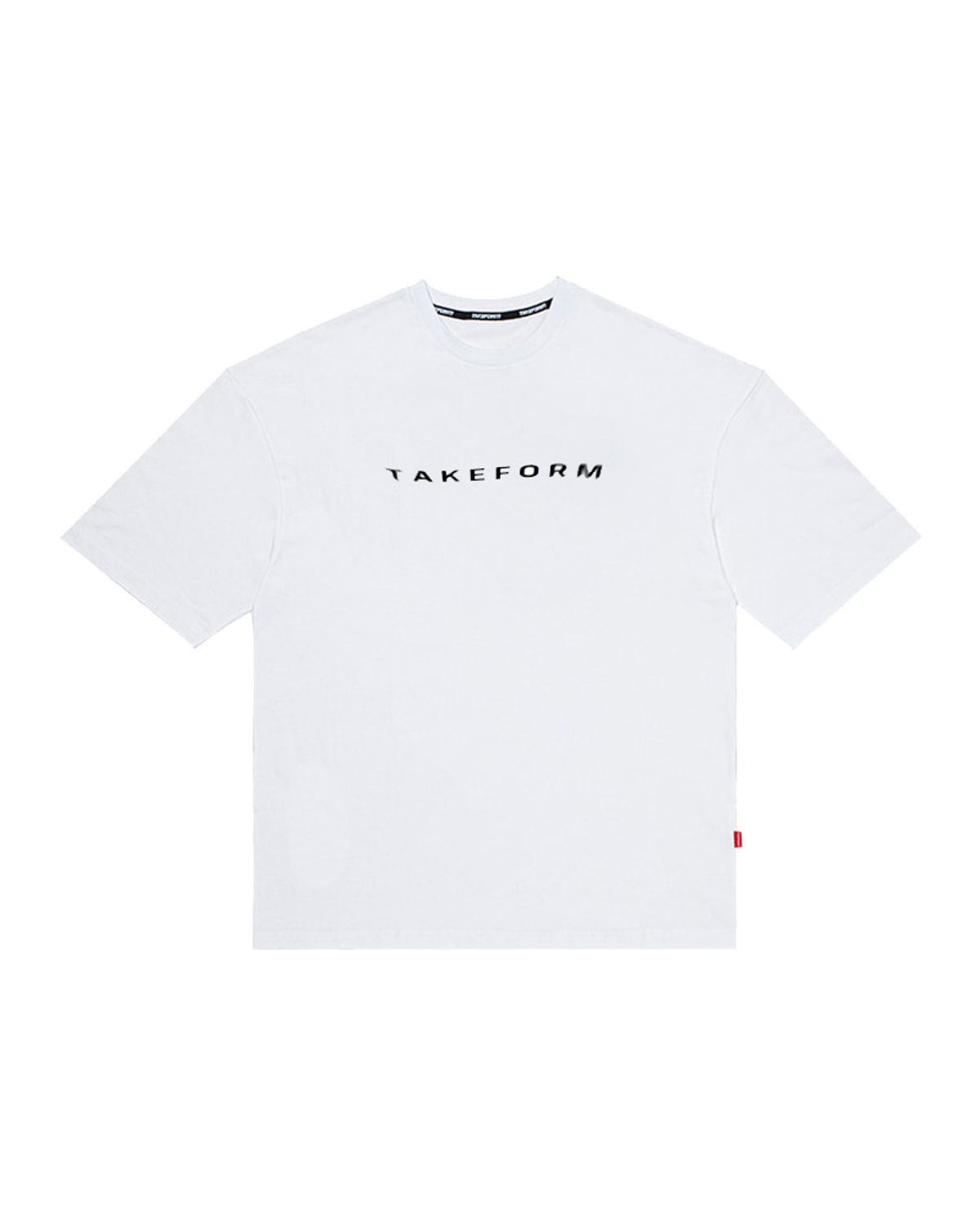 테이크폼(TAKEFORM) 웨이브 오버핏 반팔티