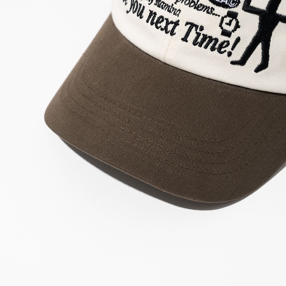 ●MILLO ARCHIVE● Marc Washed Ball Cap Vintage Brown ML430VB MILLO ARCHIVE Mark Washed Ball Cap - Vintage Brown