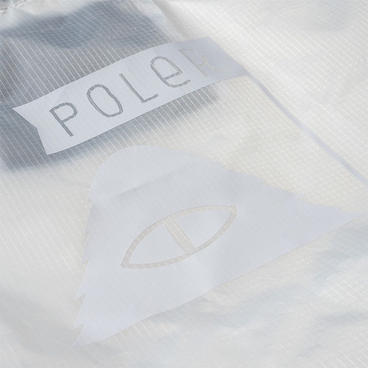 폴러스터프(POLERSTUFF) 숄더 에코백 WHITE