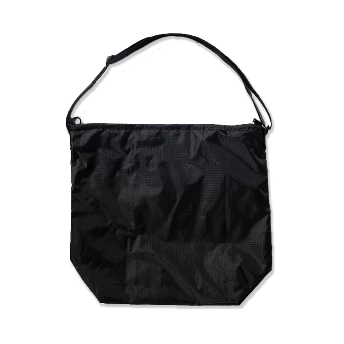 폴러스터프(POLERSTUFF) 숄더 에코백 BLACK