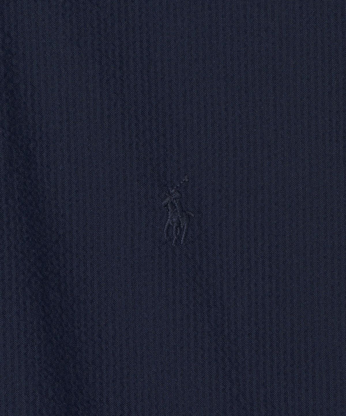 폴로 랄프 로렌(POLO RALPH LAUREN) 숏슬리브 시어서커 셔츠 - 네이비