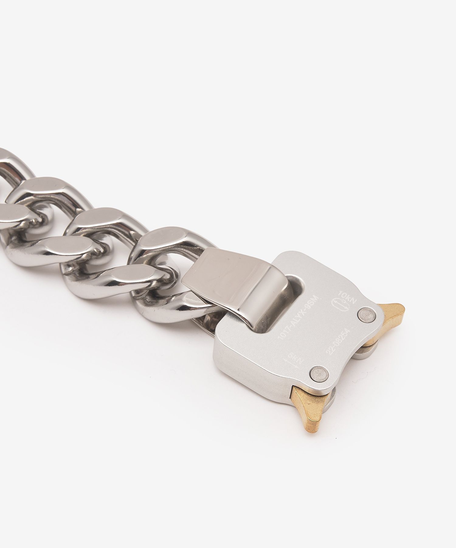 ★ALYX★ Buckle Necklace Silver AAUJW0221OT01GRY0002 MUSINSA | 1017 ALYX 9SM Buckle necklace - silver