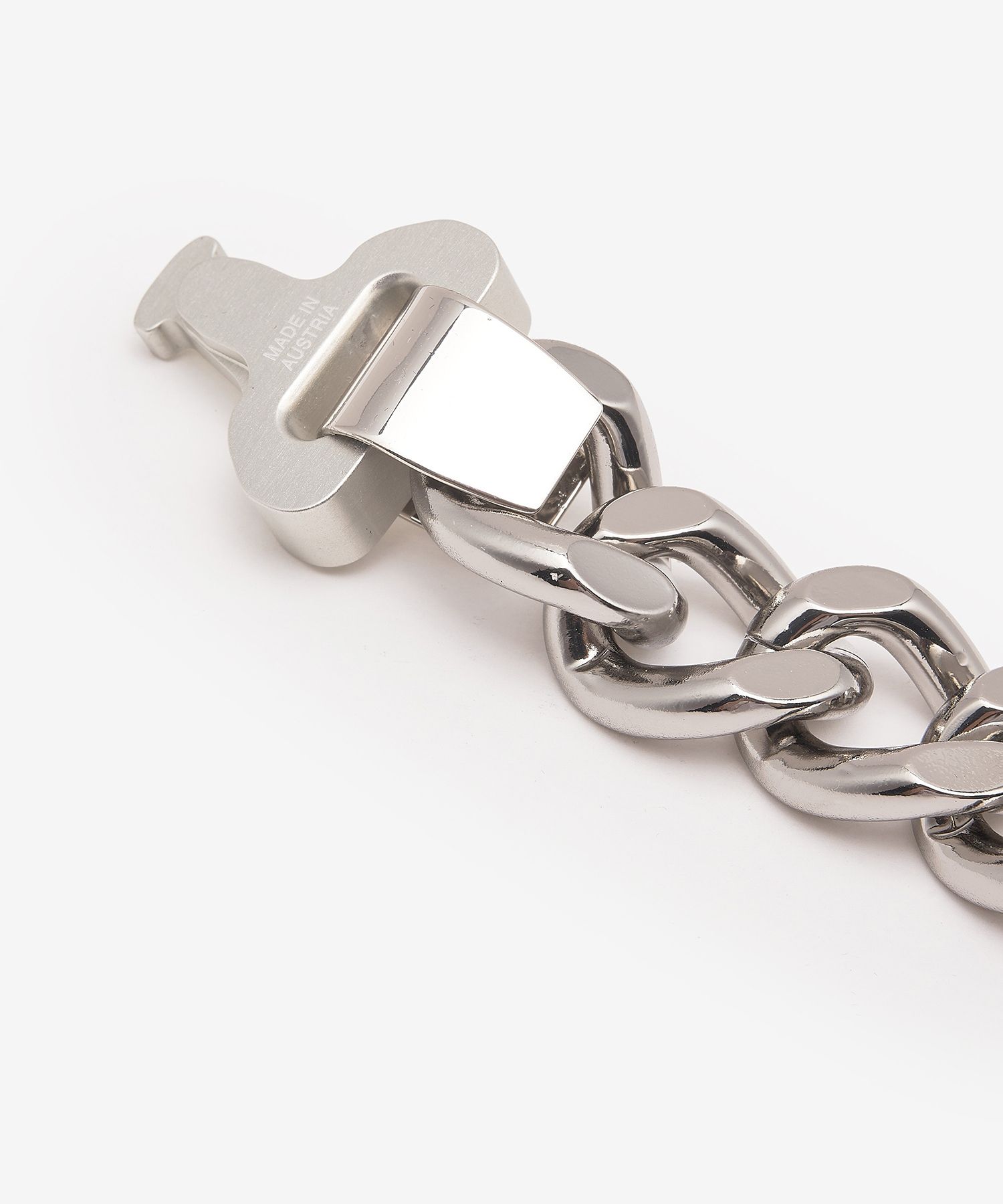 ★ALYX★ Buckle Necklace Silver AAUJW0221OT01GRY0002 AAUJW02 MUSINSA | 1017 ALYX 9SM Buckle necklace - silver
