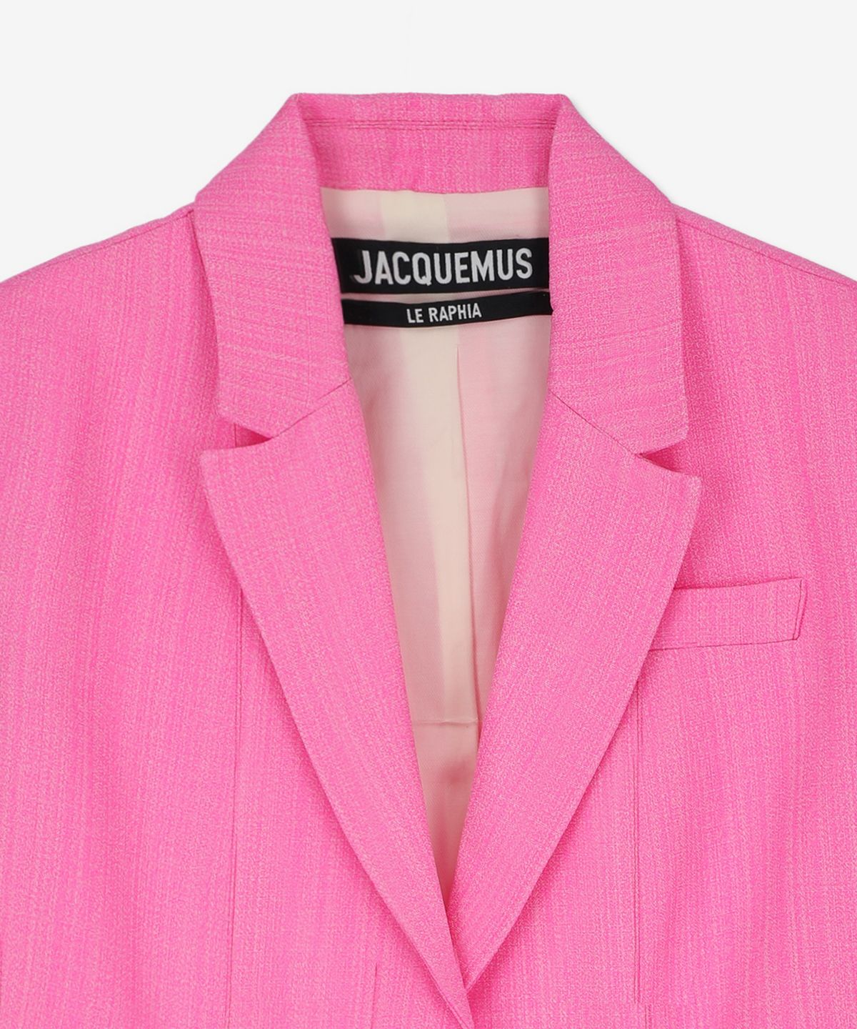 자크뮈스(JACQUEMUS) 라 로브 바리 원피스 - 핑크 / 221DR0161031430