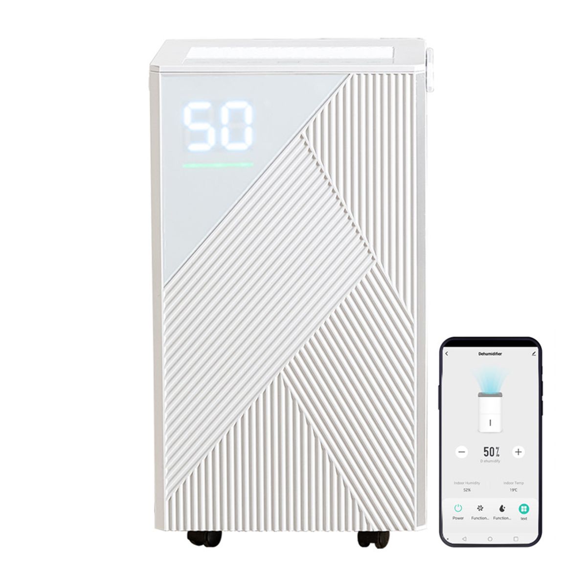 롯데알미늄(LOTTE ALUMINIUM) 앱연동 7L 공기정화 제습기 LDH-7700 WIFI