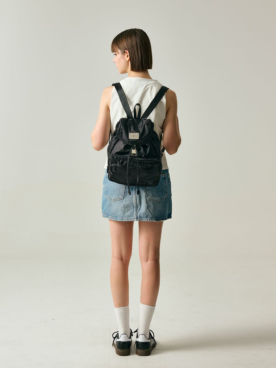 バックパック・リュック [SALAD BOWLS] LIGHT STREET SMALL BACKPACK MUSINSA公式 | SALAD BOWLS SYMBOL NYLON SMALL BACKPACK