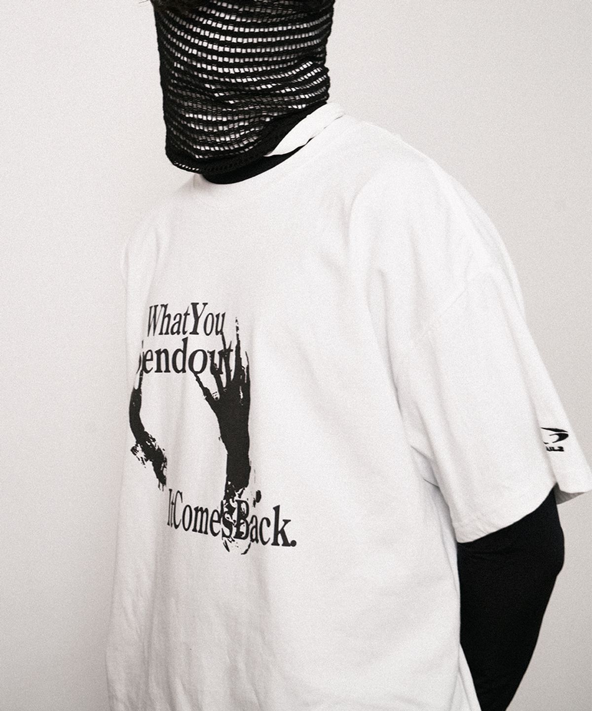 그레일즈(GRAILZ) LIFE IS AN ECHO T-SHIRTS [WHITE]