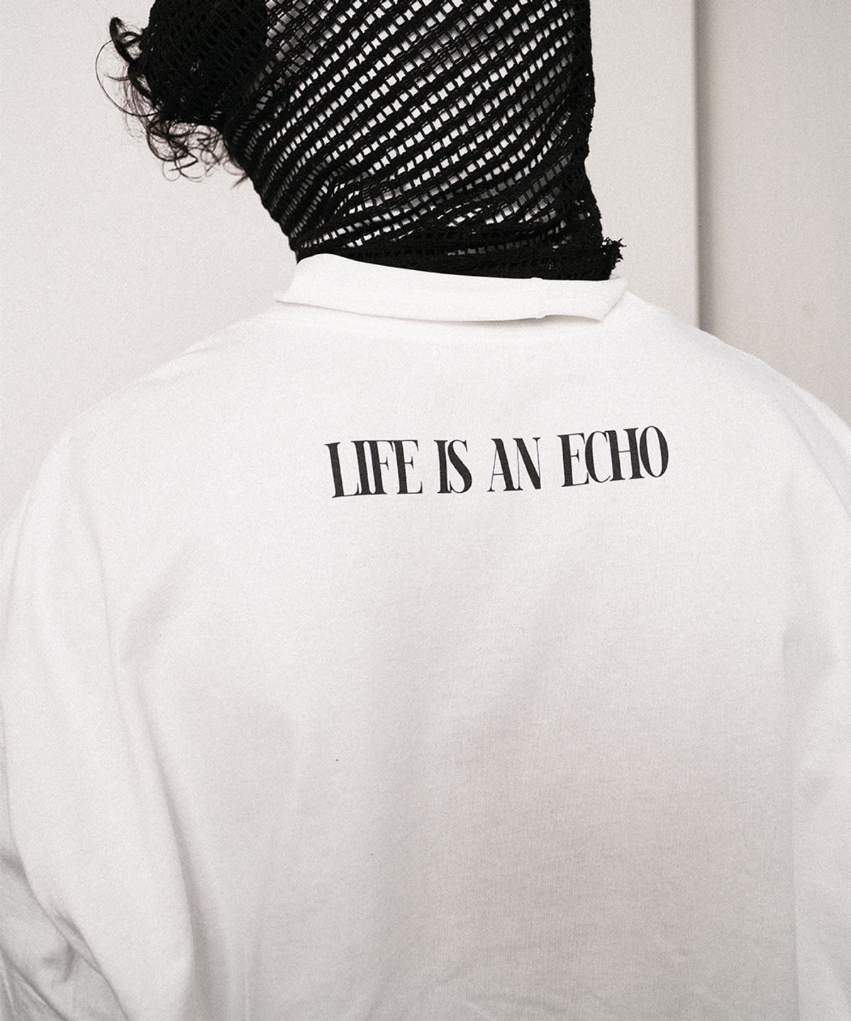 그레일즈(GRAILZ) LIFE IS AN ECHO T-SHIRTS [WHITE]