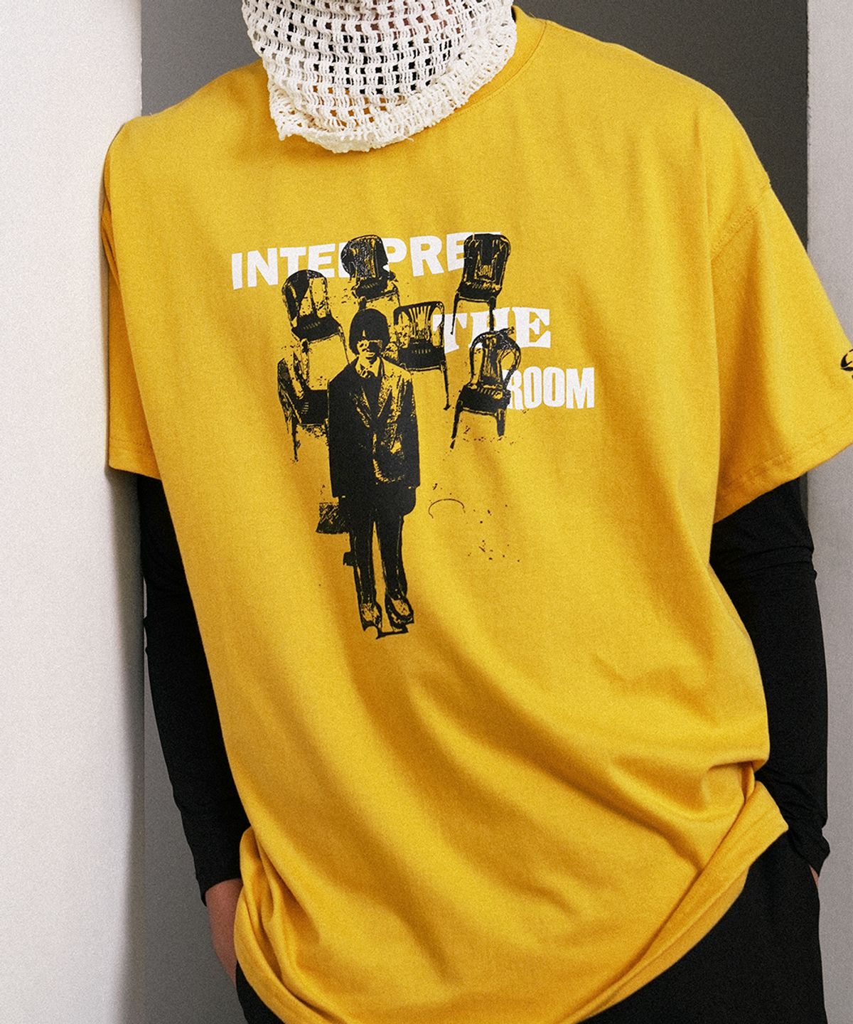 그레일즈(GRAILZ) PRIVATE EYE T-SHIRTS [YELLOW]