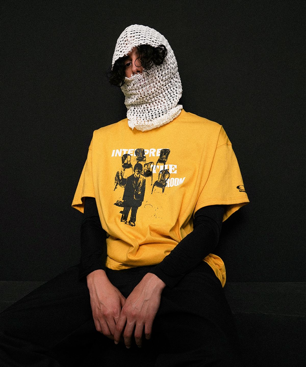 그레일즈(GRAILZ) PRIVATE EYE T-SHIRTS [YELLOW]