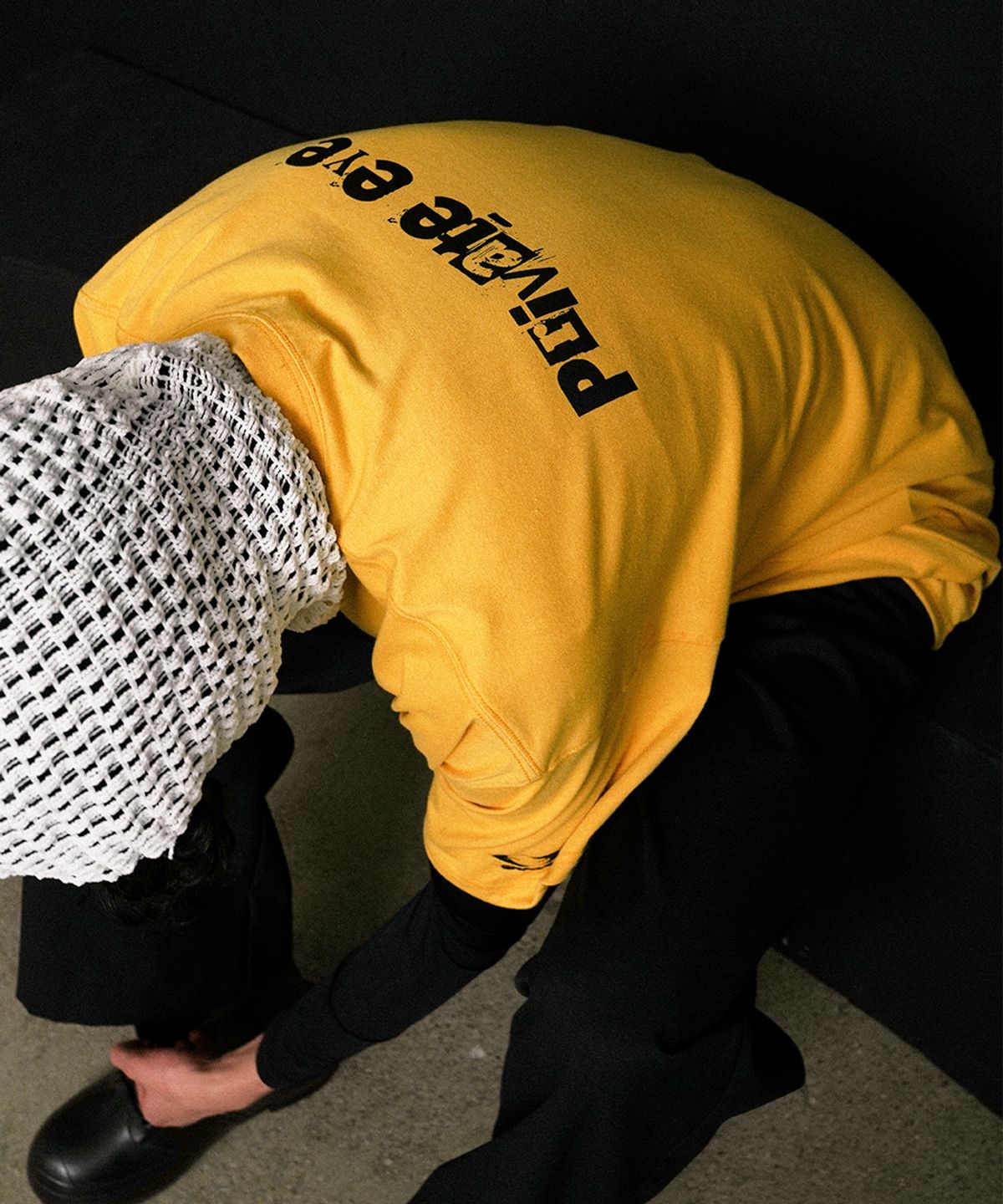 그레일즈(GRAILZ) PRIVATE EYE T-SHIRTS [YELLOW]