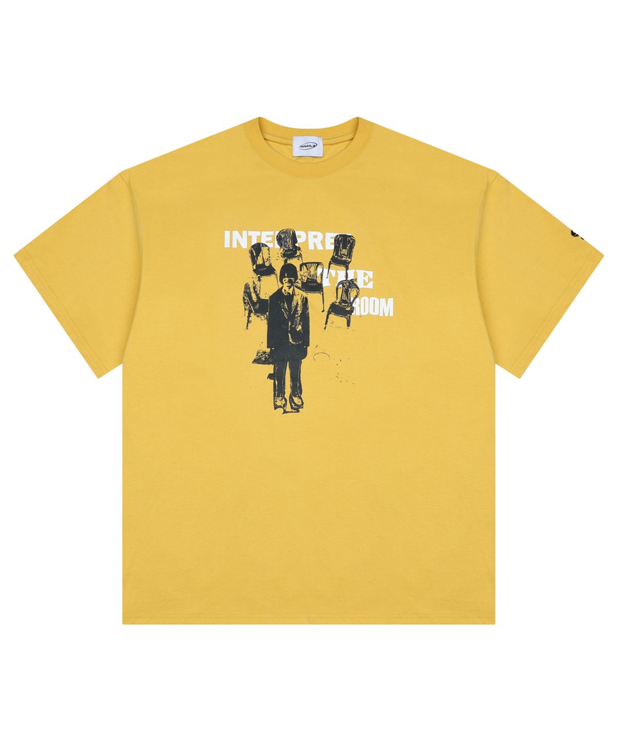 그레일즈(GRAILZ) PRIVATE EYE T-SHIRTS [YELLOW]