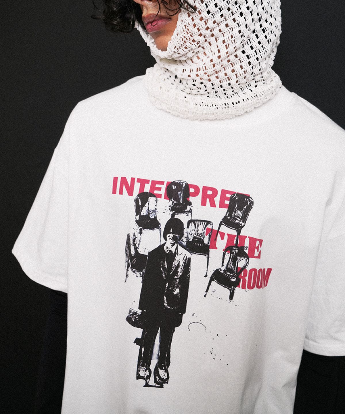 그레일즈(GRAILZ) PRIVATE EYE T-SHIRTS [WHITE]